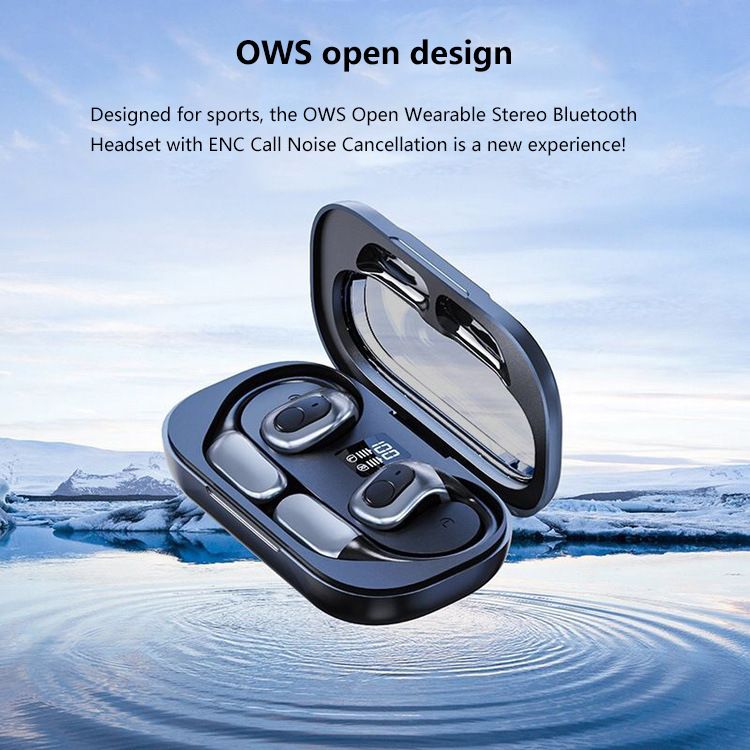 OWS J13 Wireless Earphone Gaming Large battery capacity low latency Bilateral Stereo Bluetooth headset Bluetooth Earphone Wireless Earbuds Waterproof noise Cancelling power display Sports Earphones
