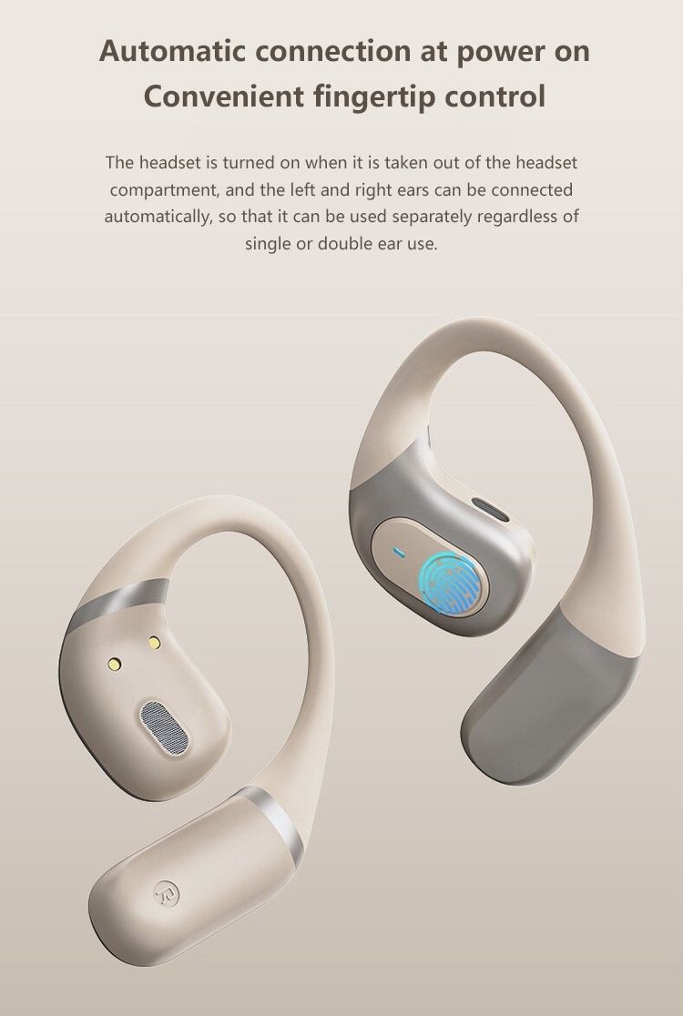 OWS J13 Wireless Earphone Gaming Large battery capacity low latency Bilateral Stereo Bluetooth headset Bluetooth Earphone Wireless Earbuds Waterproof noise Cancelling power display Sports Earphones