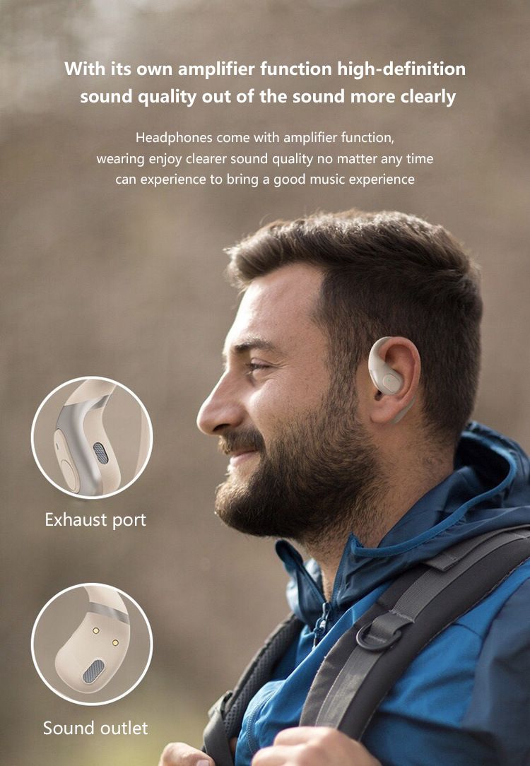 OWS J13 Wireless Earphone Gaming Large battery capacity low latency Bilateral Stereo Bluetooth headset Bluetooth Earphone Wireless Earbuds Waterproof noise Cancelling power display Sports Earphones