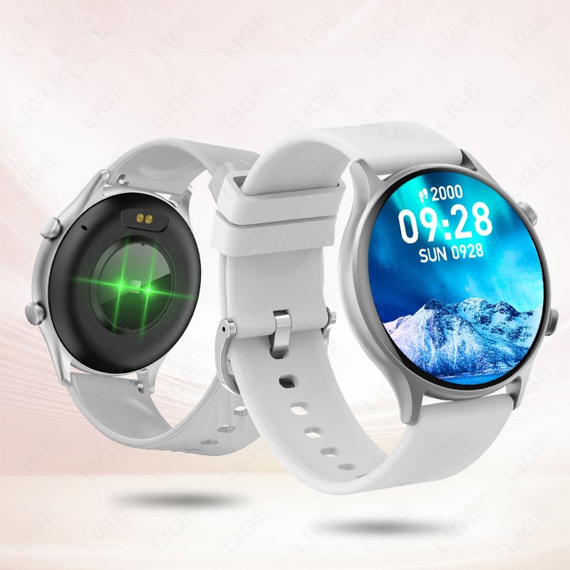 Bluetooth Call Smart Watch Women Men Sports Watch Smart voice assistant Couple Smartwatches Waterproof Smart Watch Heart Rate Monitoring Calories Pedometer Information notification Alarm Clock Watches