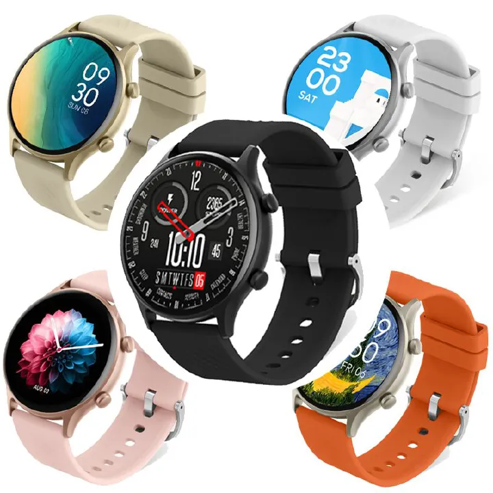 Bluetooth Call Smart Watch Women Men Sports Watch Smart voice assistant Couple Smartwatches Waterproof Smart Watch Heart Rate Monitoring Calories Pedometer Information notification Alarm Clock Watches