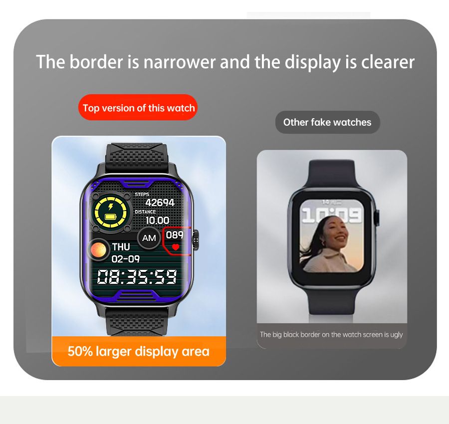 Men Women bluetooth smart watch 2.01 HD curved Screen NFC blood sugar Heart Rate Monitoring sports Smart bracelet Full Touch Wrist Watch For Women Stainless steel milanese Strap Fashion Men Smartwatch