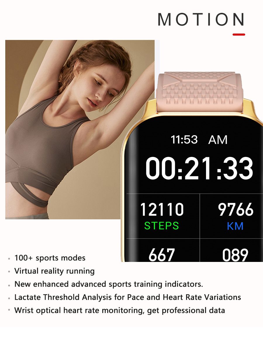 Men Women bluetooth smart watch 2.01 HD curved Screen NFC blood sugar Heart Rate Monitoring sports Smart bracelet Full Touch Wrist Watch For Women Stainless steel milanese Strap Fashion Men Smartwatch