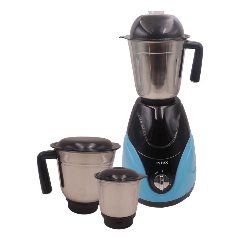 INTEX BRAND Blender  indo 800w mix grinder 3 in 1 Stainless Steel, 1.2 Ltrs, 800ml