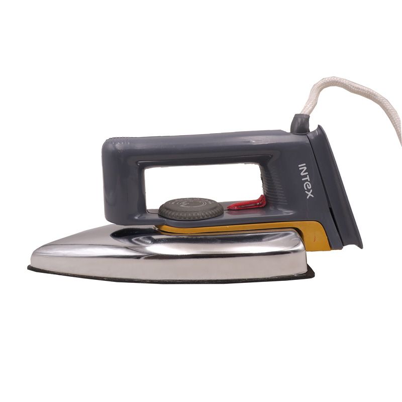 Intex Swift Lite Iron Box 1000 Shock Proof Cool Touch Handle STEEL BASE Inbuilt dry element Aluminium Sole Plate