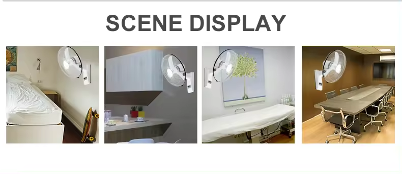 Intex Aroma Wall Fan 3 Speed Speed Control, Wall Mount 3 Blade High Speed Motor 2100 RPM