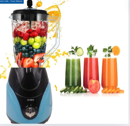 INTEX BRAND Blender  indo 800w mix grinder 3 in 1 Stainless Steel, 1.2 Ltrs, 800ml