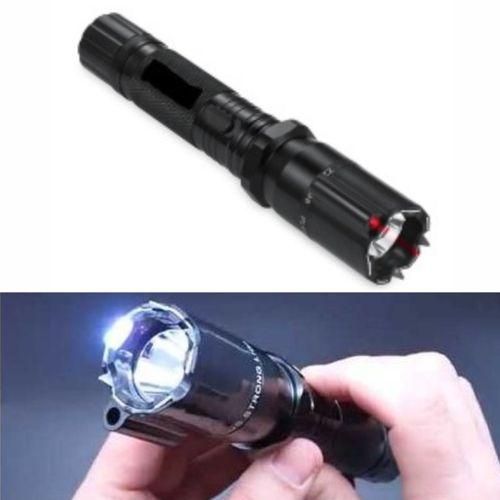 3 In 1 Torch With Electric Shock Laser Pointer Rechargeable Self Defense 288