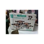 JP Jamesport Heavy duty premium 10 PCS stainless cookware set sufuria