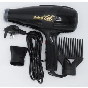 Ceriotti Heavy Duty Super GEK 3800 Blow Dry Hair Dryer Black