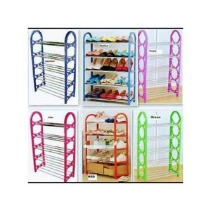 Shoe Rack-5 Layer Portable Shoe Rack Multi-layer Assembly-