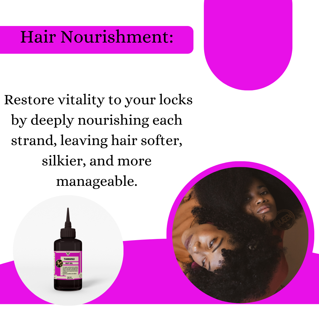 Tamanu Oil -For  Scar Reduction, Acne Fighter, Anti-Aging & Stimulates Hair Growth