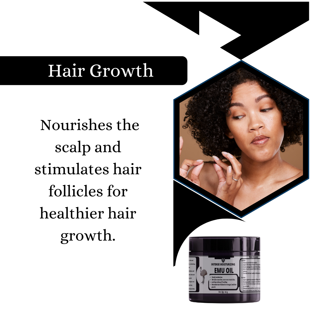 Emu Oil -( Semi Solid State),Scar Fading ,Acne Combatant, Hair Growth Stimulator ,Split End Savior & Eczema and Psoriasis Relief: