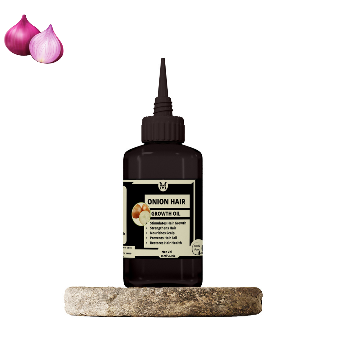 Onion Hair Growth Oil -100% Pure,Stimulates Hair Growth,Strengthens Hair,Nourishes Scalp,Prevents Hair Fall.