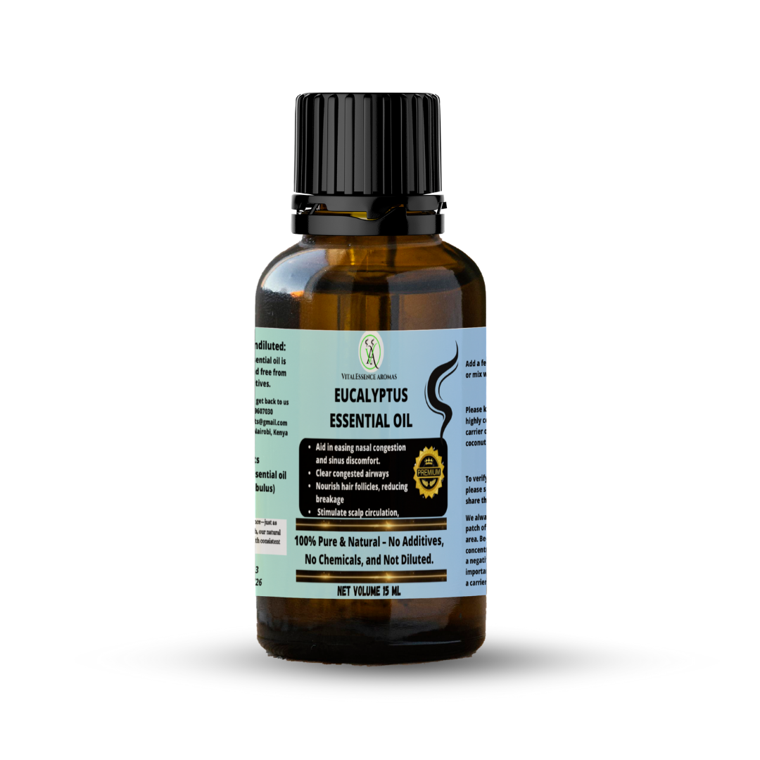 Eucalyptus Essential Oil  - 100% Pure, Undiluted, Therapeutic Grade, Aromatherapy Diffuser ,For Stress,nasal congestion