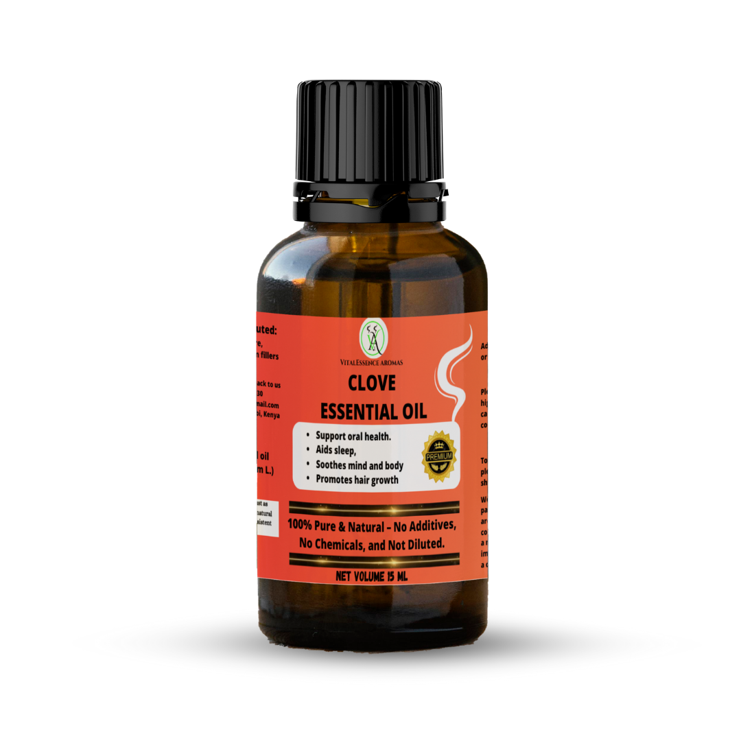 Clove Essential Oil- 100% Pure, Undiluted, Therapeutic Grade, Aromatherapy Diffuser ,Dental wellness,hair growth
