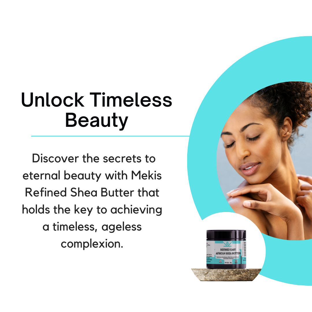 Refined Shea Butter - For Intensive Moisturization, Age-Defying Elixir,Silky Softness and Hair Rejuvenation