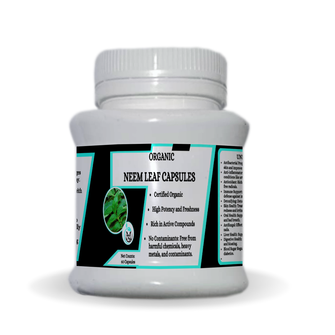 Neem Leaf Powder-Combat harmful bacteria   Reduce inflammation  Boost your immune system  Detoxify your blood