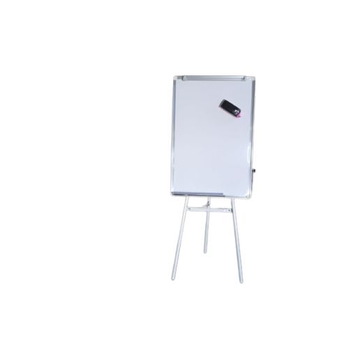 White board FLIPCHART BOARD 90cmx60cm WITH EASEL STAND WITH DUSTER