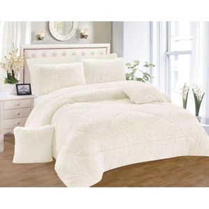 FLUFFY PILLOW CASES,1 BEDSHEET,1 DUVET