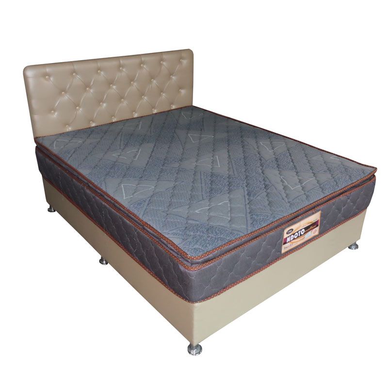 Ndoto seven years warranty Super High Density  Quilted Medium Home Living Bedroom Soft and long-lasting Mattress Comfy and Health Mattress (Without Bed) (Random color dispatch)