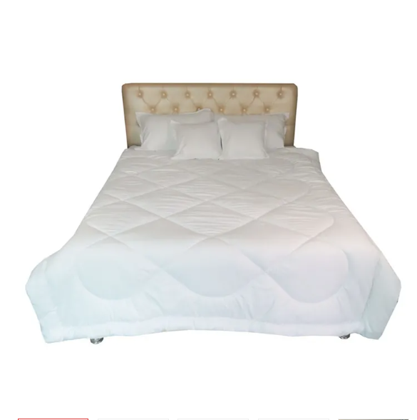 White Cover Set 4pcs King 1 Duvet Cover, 1 Fitted Sheet and 2 Pillowcases