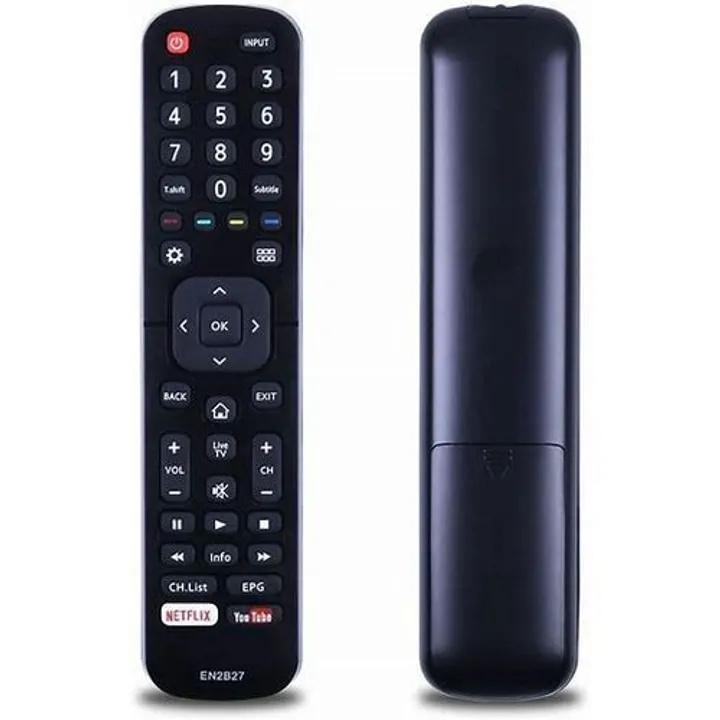 HISENSE ORIGINAL SMART TV REMOTE CONTROL - BLACK