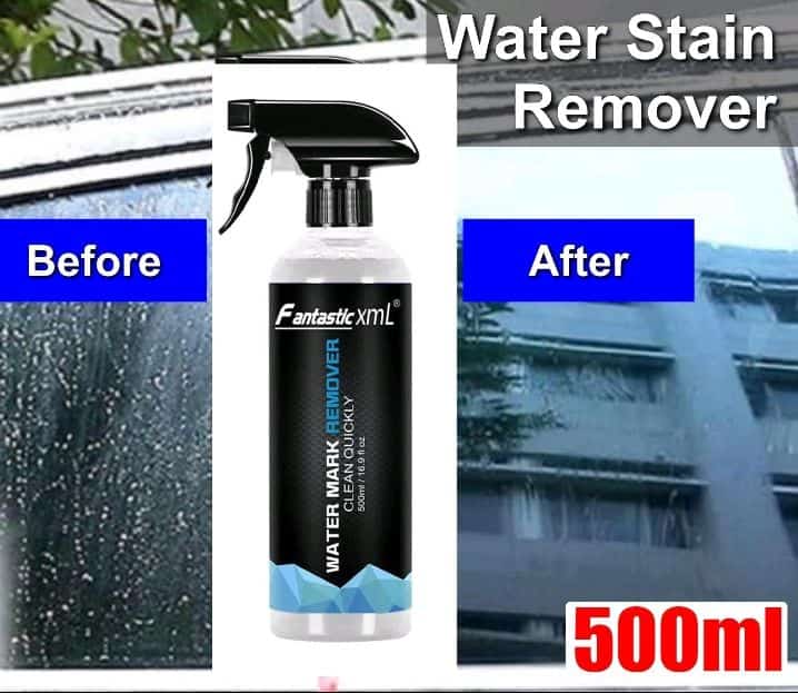 Fantastic xmL Watermark Car Water Stain Remover 500ml - For Paint, Body, Windows, Windscreens, Glasses Water Mark Removal.
