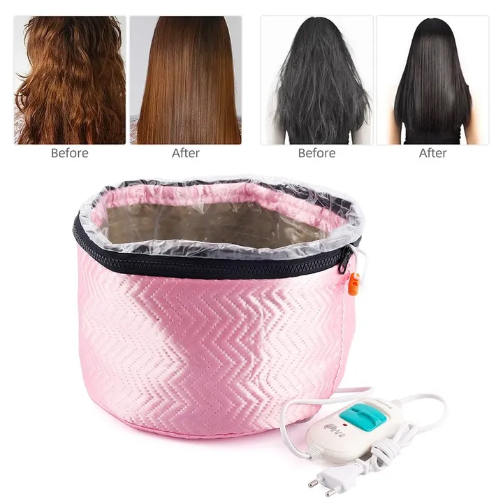 Hair Steamer Cap Hair Heat Cap Hair Thermal Treatment Cap Deep Conditioning Hair Steamer Cap -