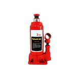 3 Tonnes Hydraulic Car Jack Great quality car jacks..lifts any type of car up to 3 TONNES per axle..very efficient and easy to operate.made with hardened metal Red