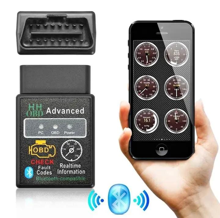 OBD2 ELM327 Bluetooth Car Scanner Windows Computer Android Torque Diagnostic Advanced Scan Tool