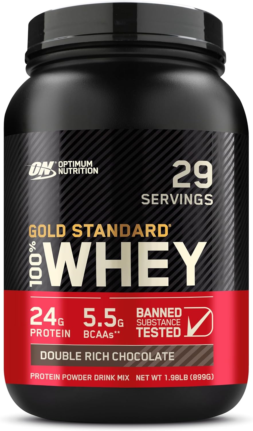 Optimum Nutrition Gold Standard 100% Whey Protein Powder 2lbs