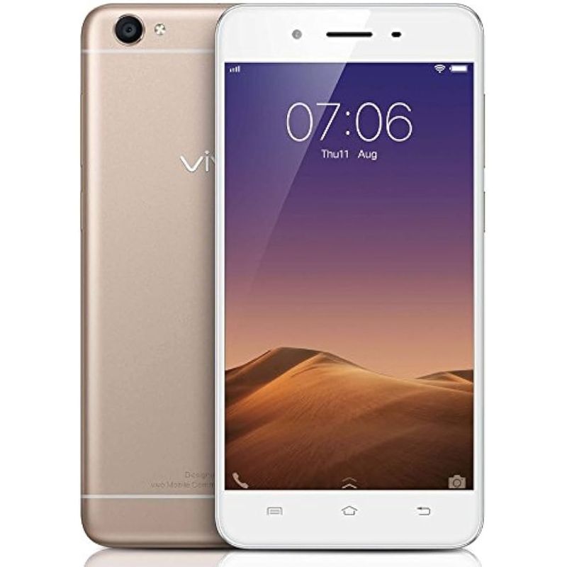 Refurbished Vivo Y55 2GB RAM 16GB ROM 5.2inch " 2730 mAh Dual SIM 8MP+5MP Android Smartphones/ Mobile Phones