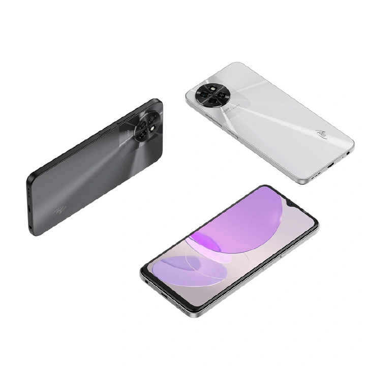 New Itel S23 128GB ROM 4GB RAM 6.6" HD+ 90HZ Refresh Rate Screen Phones Dual SIM 4G Network 50MP AI Camera Fingerprint Unlock Smart Phones