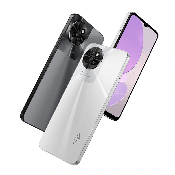 New Itel S23 128GB ROM 4GB RAM 6.6" HD+ 90HZ Refresh Rate Screen Phones Dual SIM 4G Network 50MP AI Camera Fingerprint Unlock Smart Phones