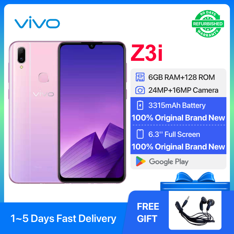 Refurbished VIVO Z3i Full Netcom 6GB+128GB Fingerprint Facial Recognition Smartphone