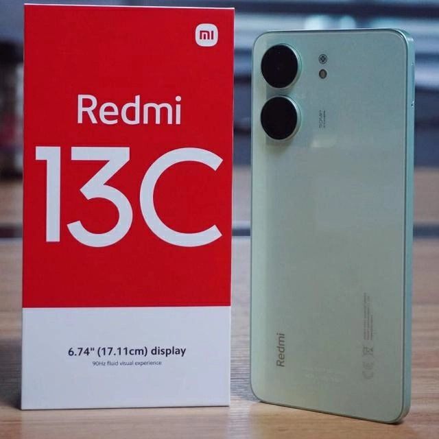 Xiaomi Redmi 13C 256GB ROM + 8GB RAM 4G Network Dual SIM 6.74inch 90Hz LCD Screen 50MP Camera 18W Tpye-C Charging 5000mAh Battery Fingerprint&Face Smart Phones