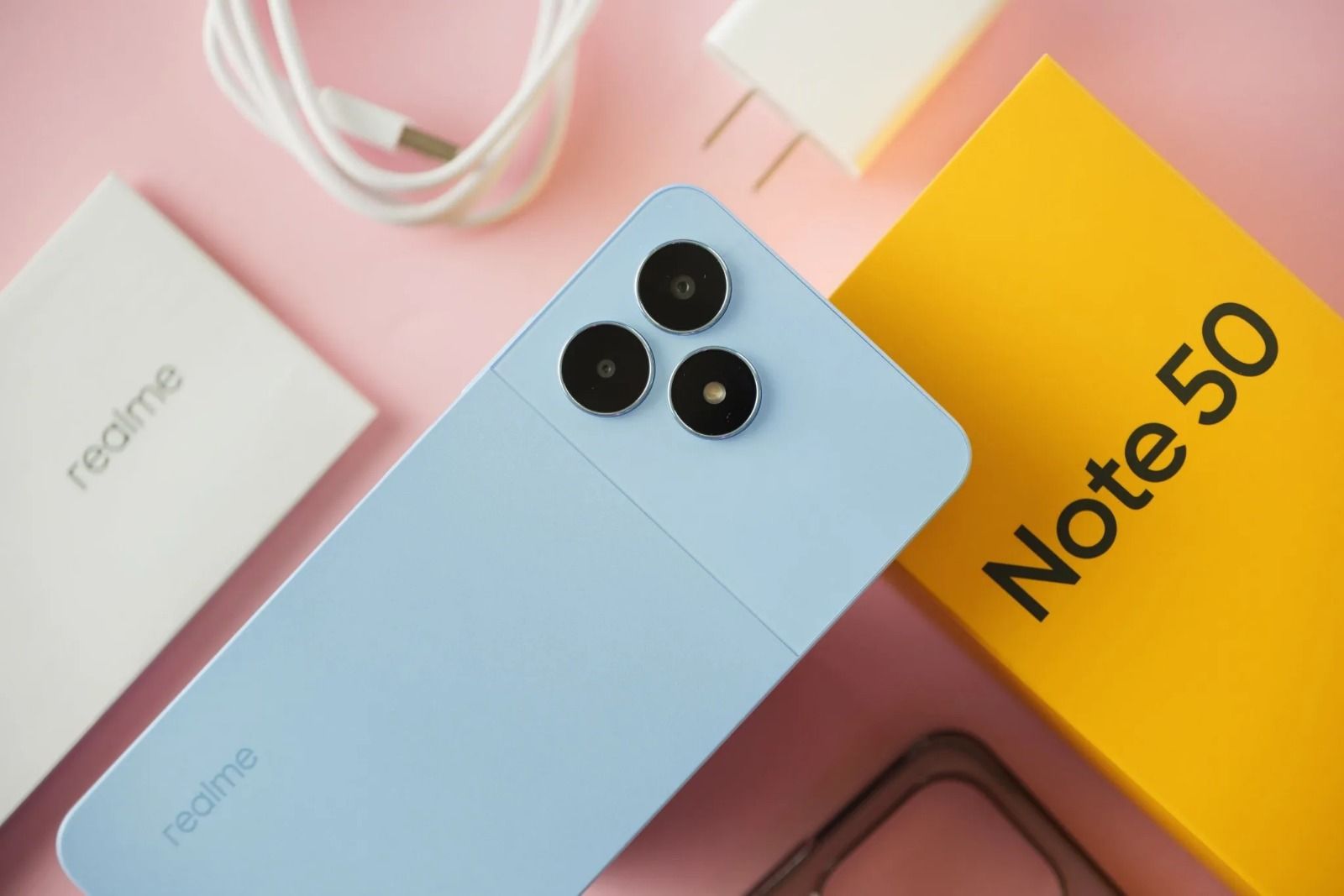[Super Brand]REALME NOTE 50 128GB ROM + 4GB RAM 6.74"INCHES ULTRA CLEAR SCREEN IPS LCD Display Dual SIM (Nano-SIM)Dual SIM (Nano-SIM) USB TYPE C 5000 mAh Li-Po Battery IPS4 ANDROID 13 SMARTPHONE