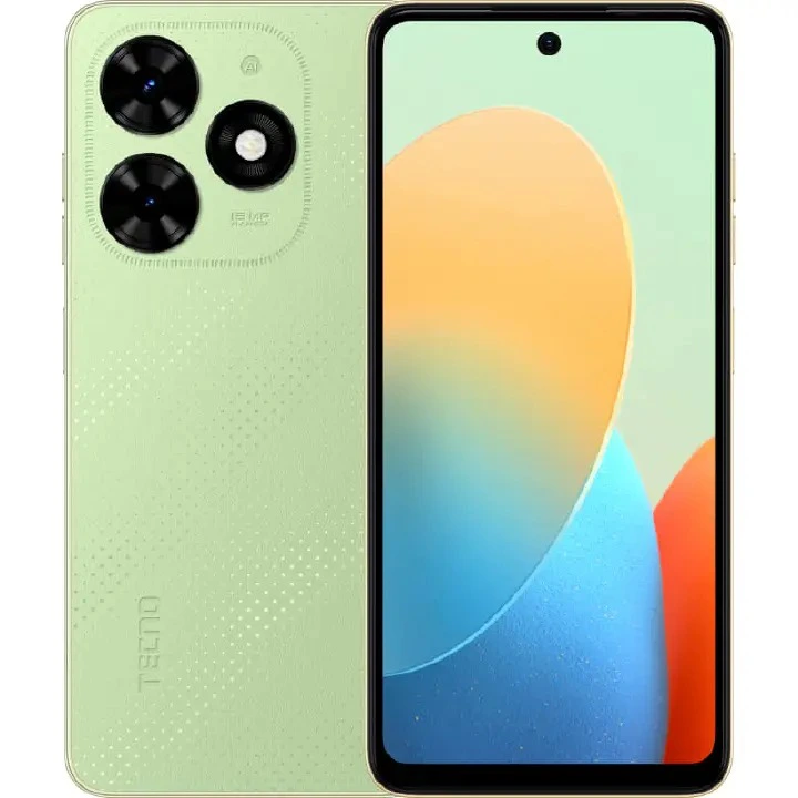 [Super Brand]TECNO POP 8 128GB + 4GB 6.6" 90Hz Hole Screen Dynamic Port Stereo Dual Speakers 13MP 5000mAh Type-C Android 13 Dual SIM Smart Phones Side Fingerprint Unlock