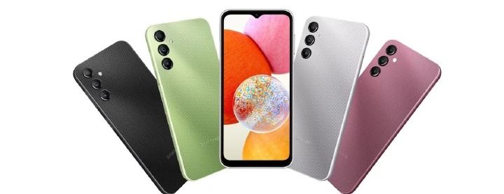New Arrival Samsung Galaxy A14 4G Smartphone, 6.6", 128GB + 4GB RAM 50MP+2MP+2MP Camera (Dual SIM), 5000mAh Type C Charge MicroSD (Up to 1TB) SMARTPHONES