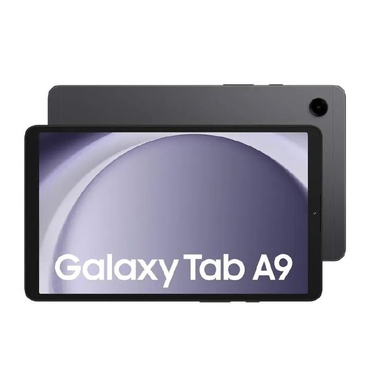 Samsung Galaxy Tab A9 RAM:4 GB RAM /64GB ROM Chipset: Mediatek Helio G99(6nm) Display:8.7inch TFT LCD Resolution: 800 x 1340 pixels Main Camera: 8 MP Selfie Camera:2MP Battery:5,100 mAh OS: Android 13