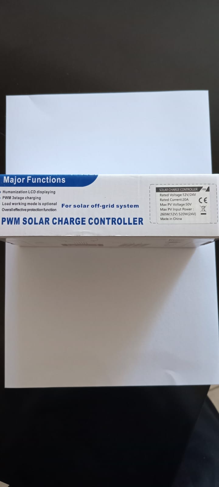 20A PWM Andlight solar charge controller