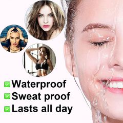 Double Head Eyebrow Pencil Super Fine Natural Long Lasting Waterproof Professional Brow Pen Eye Makeup Tattoo Eyebrow Pencil Brow Tattoo Pen Paint Makeup Eyebrows