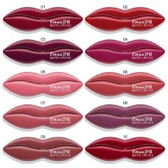 Waterproof Big Mouth Nude Matte Lipsticks Long Lasting Lip Stick Not Fading Makeup Lipgloss Red Velvet Lipstick Makeup Beauty Cosmetic Vitality Color Lipstick