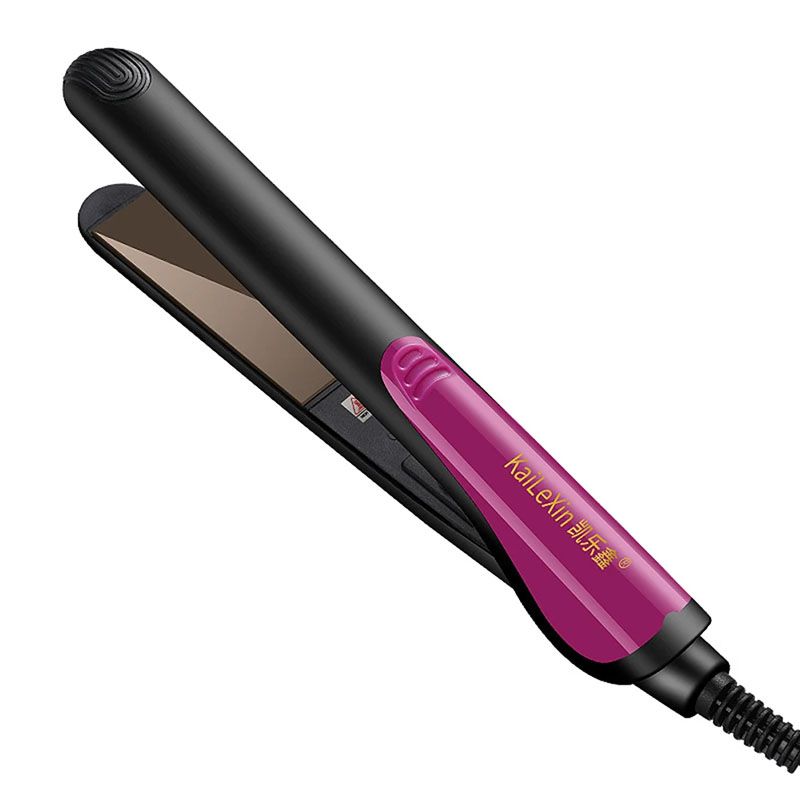 Curling Iron Hair Straightener Straight Curly Hair Dual-Use Bangs Splint Does Not Hurt Hair Household Ironing Hair Straightener Hair Styling Tools Hair Beauty Straightening Board Heating Plate