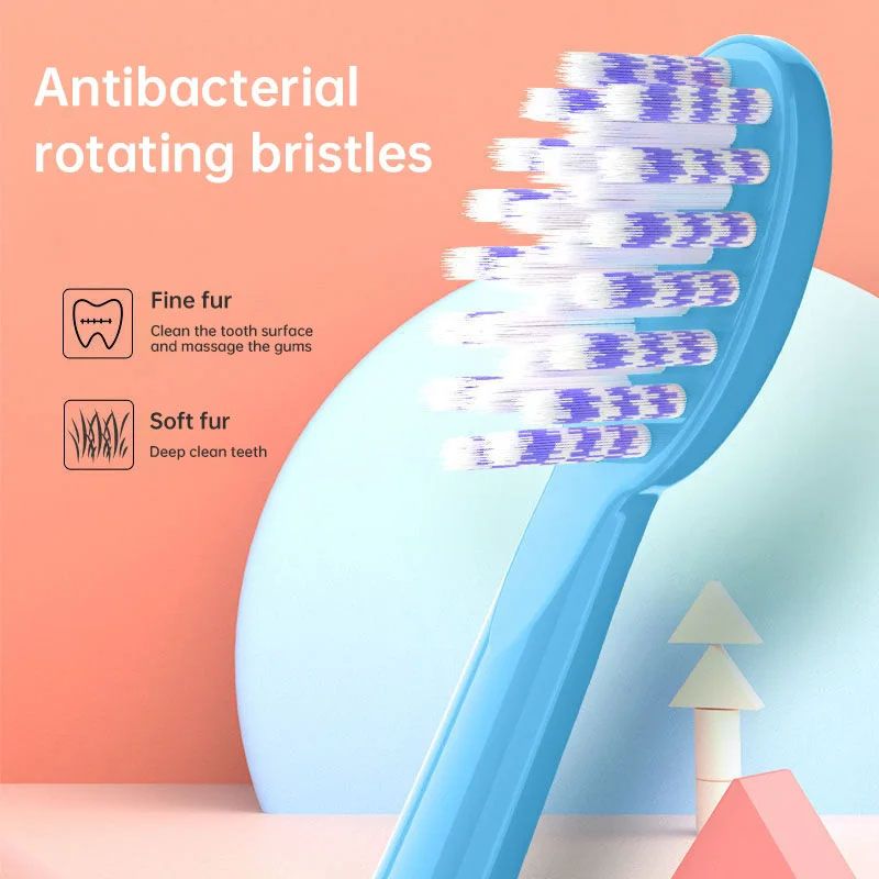 Oral Cleaning Powered Toothbrushes, Super Sonic Electric Toothbrushes With 3 Brush Heads Smart Timer Whitening IPX7 Smart Wireless Rechargeable Automatic Ultrasonic Electric Toothbrush Health care