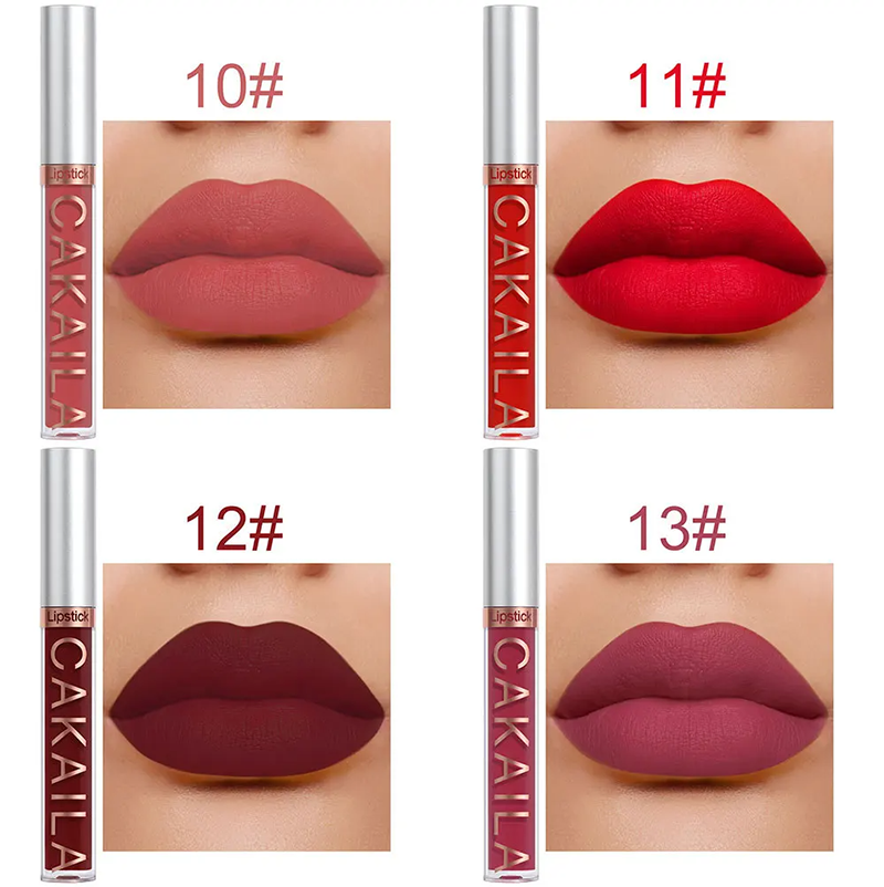 10 PCS Lipstick Set Makeup for women Waterproof Long lasting Cosmetics Korean makeup Matte Lipstick Fresh Glossy Girl Ladies Makeup