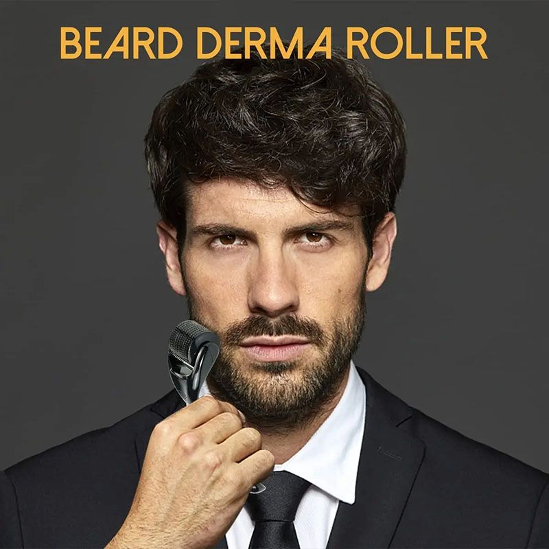 540 Micro needle Rollers Dermatological Derma Micro Needles Titanium Help Hair Softens Acne Scars Skin Face Care Tool, Face Roll Tool 540 Needles for Facial,Derma Roller for Skin,Beard & Hair Growth