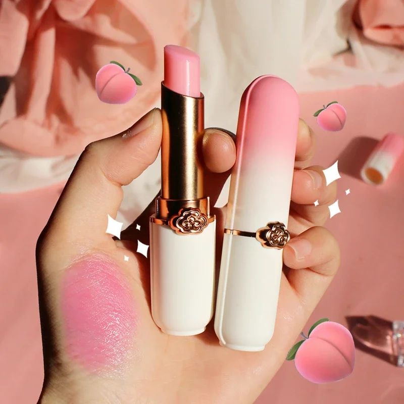 Women Lip Balm Crystal Temperature Change Lipstick Girl Moisturizing LongLasting Lip Gloss Makeup Lip Care Repair Cosmetic Change Beauty Makeup Beauty