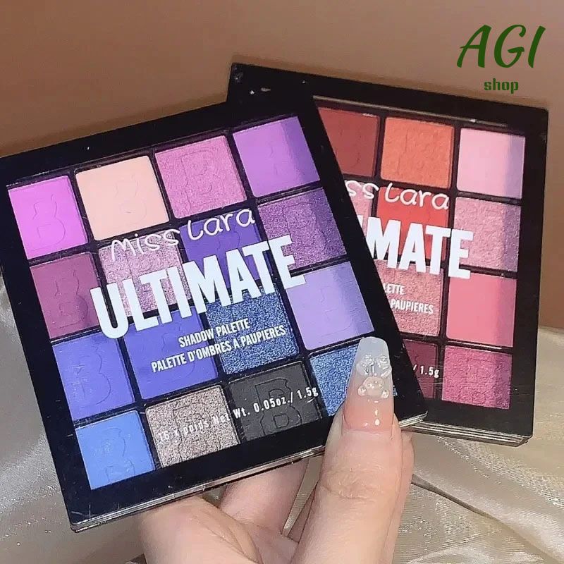 16 Colors Eyeshadow Palette Matte Glitter Pearlescent Powder Delicate Easy To Clear Shimmer Eye Shadow Green Spirit Make Up Cosmetic Makeup Profissional Paletas
